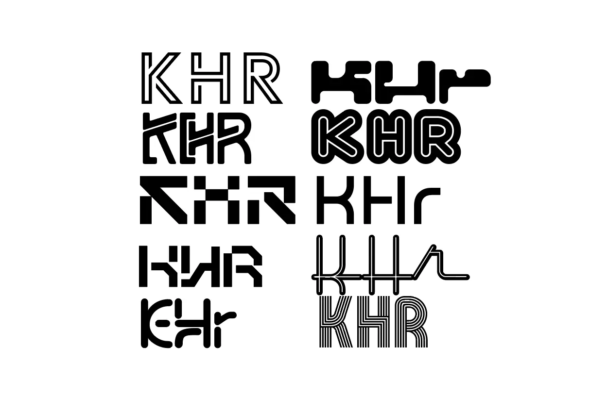 Aperçu de la composition typographique